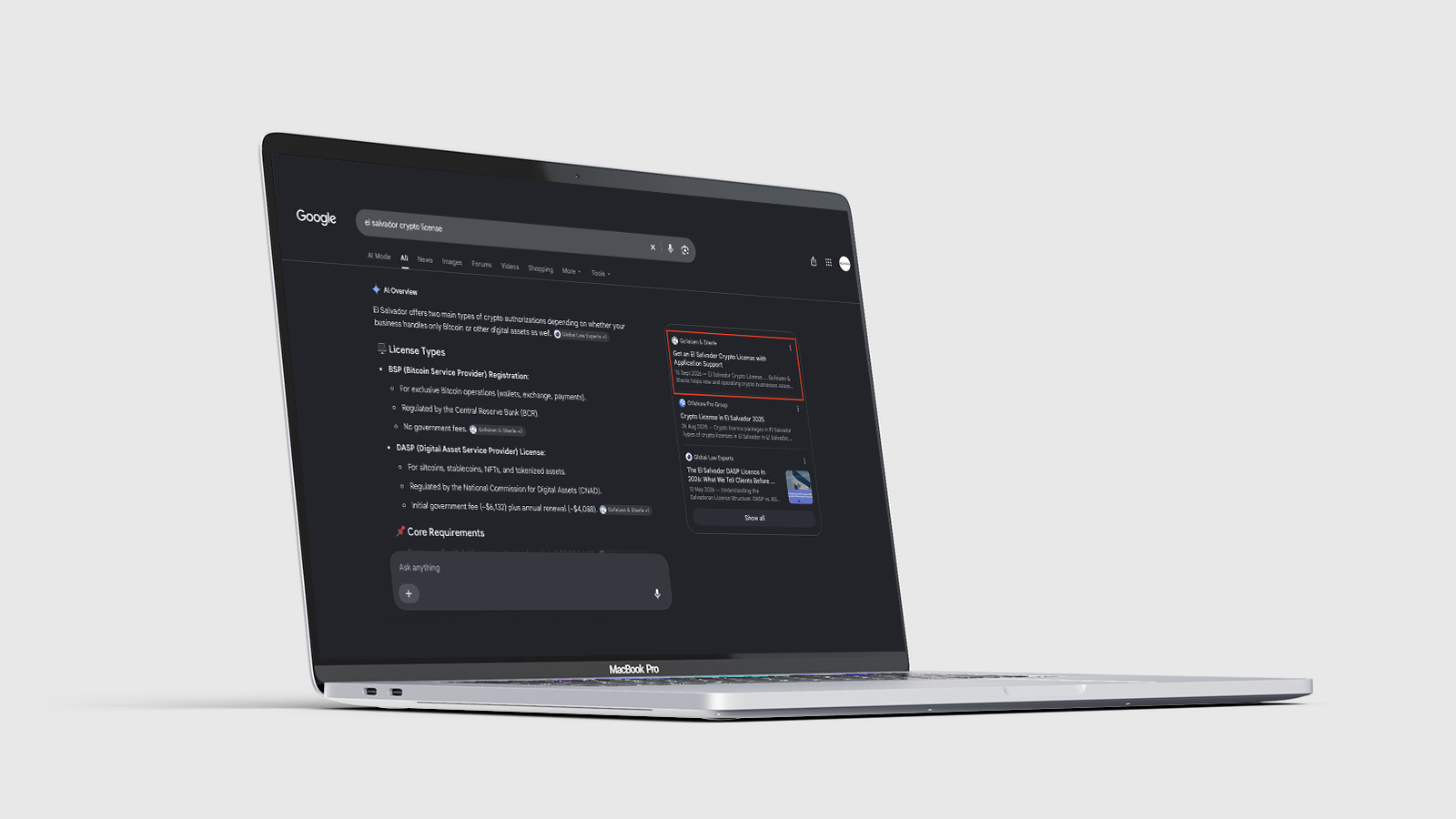 Кейс gofaizen-sherle.com: у тілі відповіді Google AI Overview
